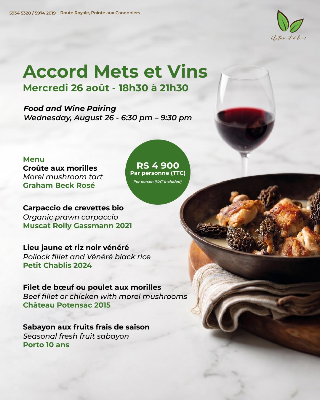 Accord Mets et Vins